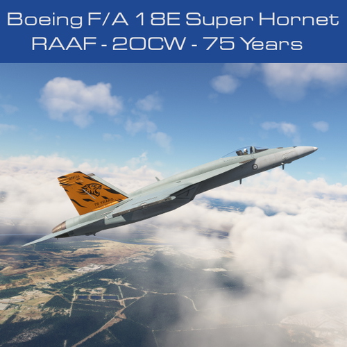 Boeing FA18 RAAF 2OCU 75th Anniversary