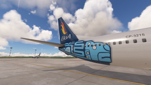 Boliviana de Aviación - BoA - CP-3215 - New Livery - PMDG 737-800 