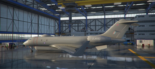 Bombardier E11A|Royal Air Force  Standard Sentinel R1 Livery -  (The Crew Room)