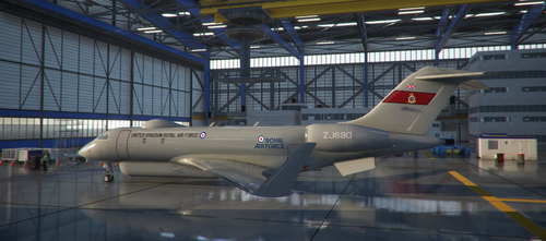 Bombardier E11A|Royal Air Force V(AC) Squadron Sentinel R1 Livery (The Crew Room)