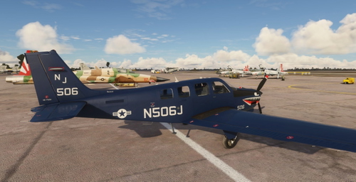 Bonanza N506J for Asobo/BlackSquare Models