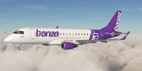 Bonza Australia - EMB175 (Fictional) | FlightSim Studio E175 [4K]