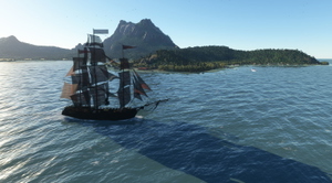 Bora Bora - Sailships & shipwrecks thumbnail 1