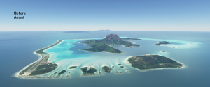 Bora Bora ( NTTB ) watermask enhancement (compatible MSFS 2020 & 2024) thumbnail 5