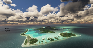 Bora Bora ( NTTB ) watermask enhancement (compatible MSFS 2020 & 2024) thumbnail 6