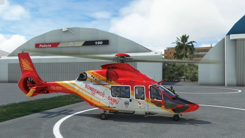 BRAZILIAN - Firefighter and Recue Team - Fictional Version of H160