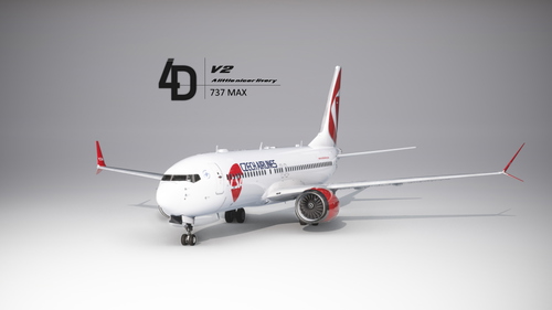 737 MAX 8 Czech Airlines (OK-GAX)