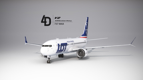 737 MAX 8 Polish Airlines LOT (SP-LVM)