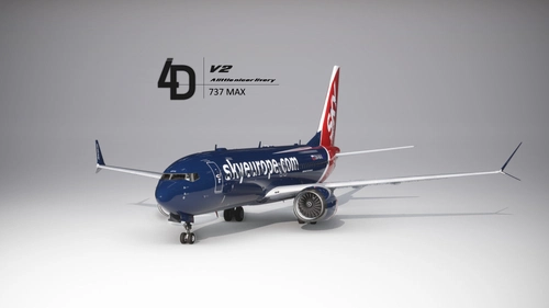 737 MAX 8 SkyEurope (OM-MAX)