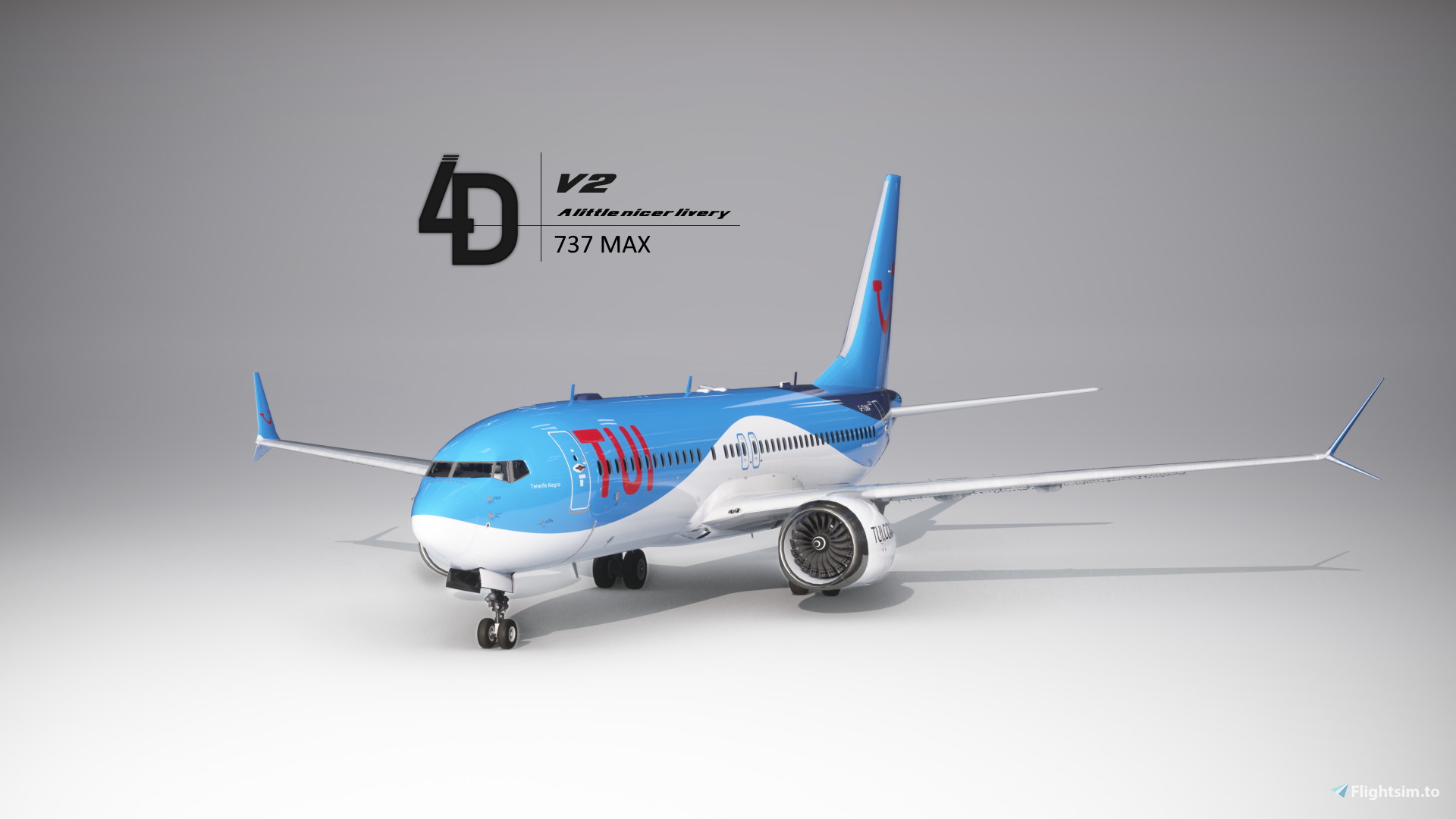 737 MAX 8 TUI (G-TUMA) - Image 1