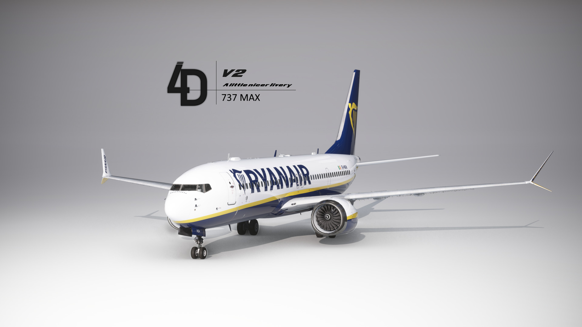 737 MAX 8200 Ryanair (EI-HGH) - Image 1