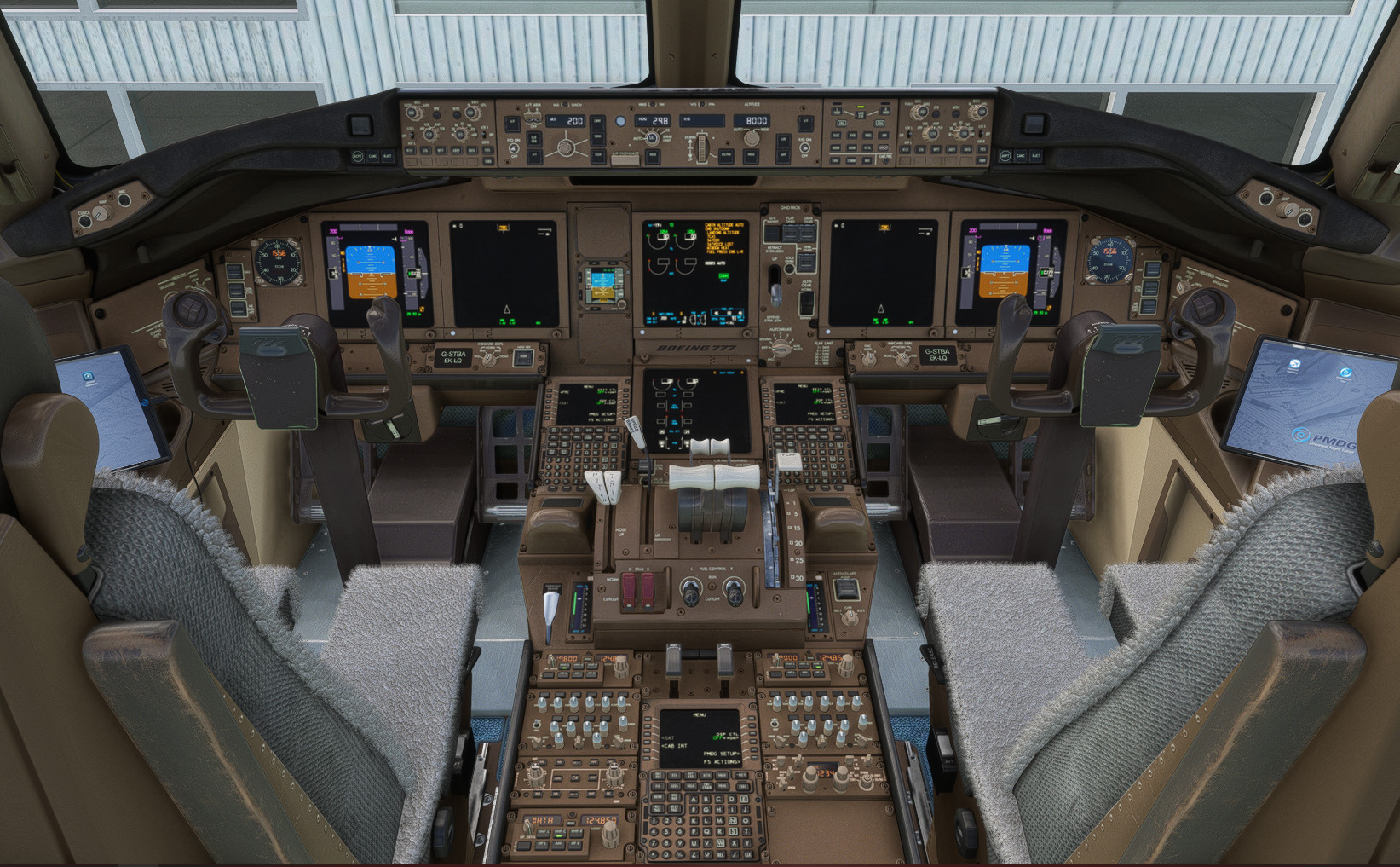 British Airways fleet pack - PMDG B777-300ER - Cabin Included