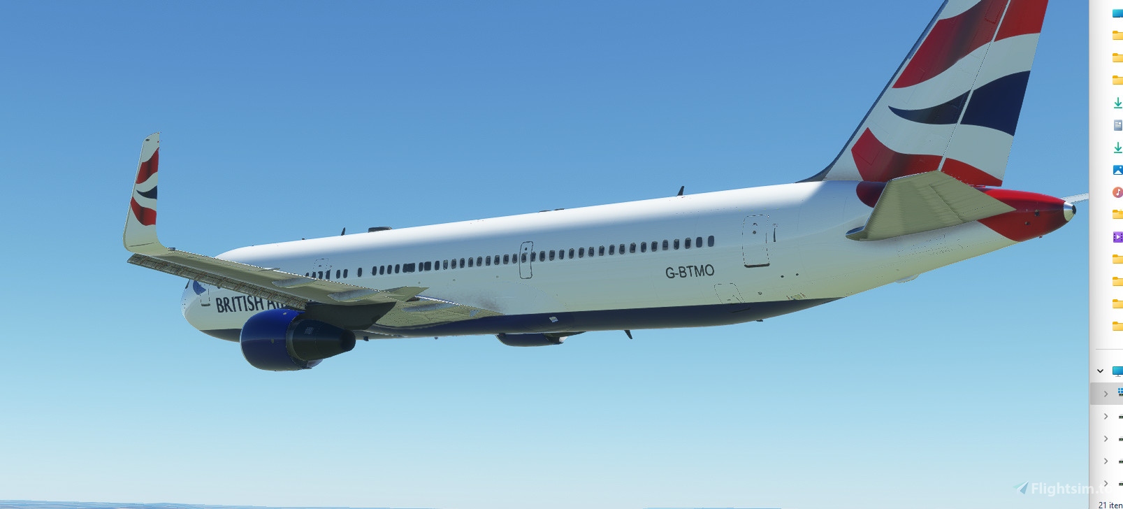 BRITISH AIRWAYS 767-300 [4D AND 6D] for Microsoft Flight Simulator 