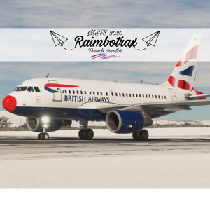 British Airways A318 G-EUNB (red nose) [raimbotrax][8K] thumbnail 4