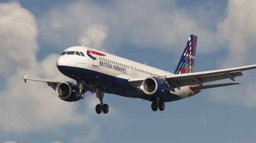 British Airways ("Benyhone Tartan" , G-BUSE) - Fenix A320 (V2) (CFM)