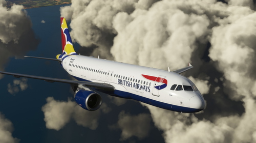 British Airways "Denmark" (G-BUSI) - Fenix A320