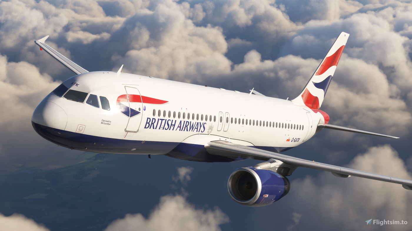 British Airways [Package] w/Cabin Fenixsim A320 V2 [8K+4K] for