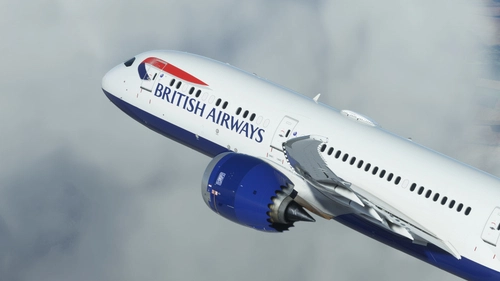 British Airways [G-ZBKD] Boeing 787-9 HorizonSim [8K+4K]