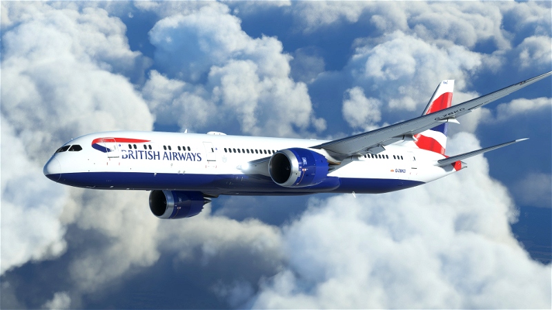 British Airways [G-ZBKD] Boeing 787-9 HorizonSim [8K+4K] for Microsoft ...