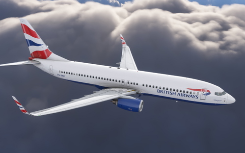 British Airways operated by Comair Boeing 737-800 PMDG BW ZS-ZWY