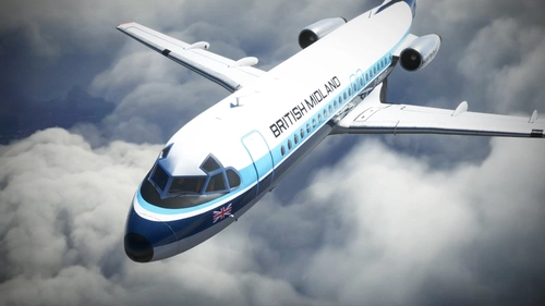 British Midland (G-BMAG) Retro Livery | Just Flight F28 Professional | Into the Blue Simulations