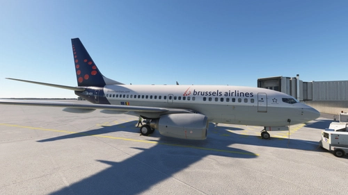 Brussels Airlines    00-VEH    PMDG 737-600