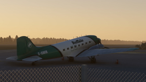 Buffalo Airways C-GWIR DC-3 With included cockpit textures and airspeed knots gauge GPS/Classic thumbnail 2