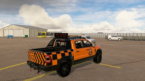 Bunker Squadron "Follow Me" Pickup Truck