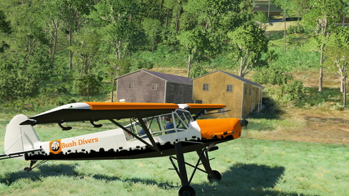 Bush Divers Livery for the Fieseler Fi-156 Storch