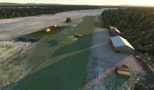 Bøverbru airport (ENRL)