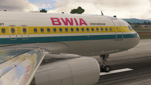 BWIA old colours  ✈ Fenix A320 V2  ✈ Fictional