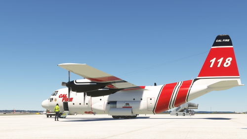 C-130H CAL FIRE 118  8K