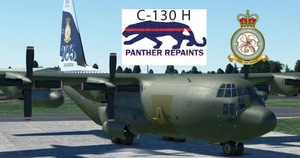 C-130H Captain Exterior RAF  206 + Various Tails thumbnail 6