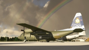 C-130H Captain Exterior RAF  206 + Various Tails thumbnail 5