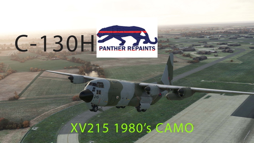 C-130H Captain Exterior RAF XV215