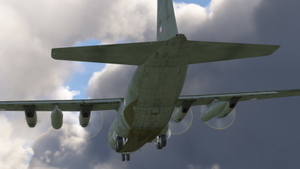 C-130H Captain Exterior RAF XV295- Special Ops-Olive GRN thumbnail 7