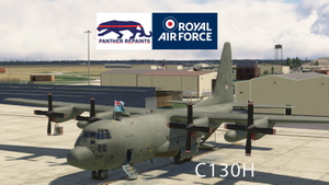 C-130H Captain Exterior RAF XV295- Special Ops-Olive GRN thumbnail 4