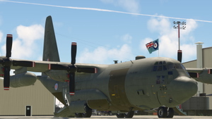 C-130H Captain Exterior RAF XV295- Special Ops-Olive GRN thumbnail 5