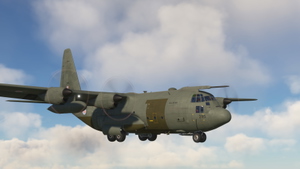 C-130H Captain Exterior RAF XV295- Special Ops-Olive GRN thumbnail 2
