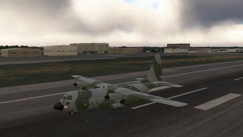 C-130H Captain Scam Krait Squadron Livery Blue/ Green