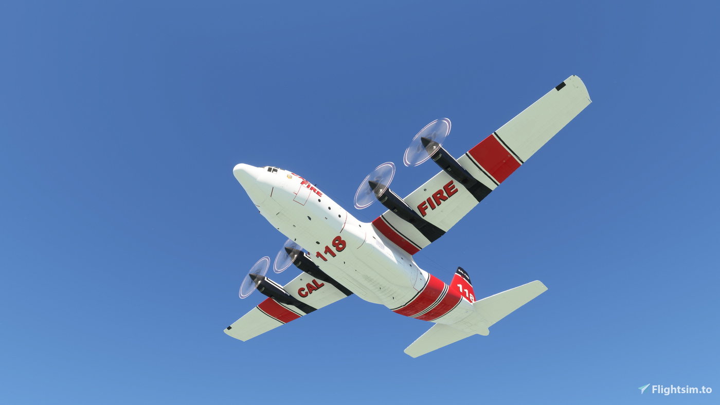 C 130h captain sim us forestry service cal fire series for