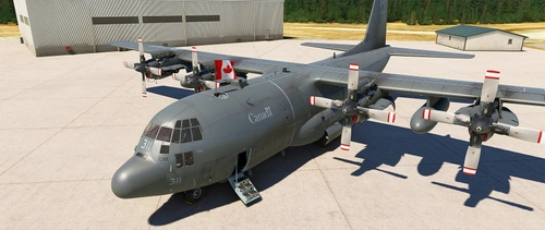 C-130H RCAF 130311 - weathered