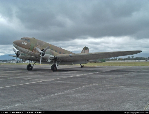 C-47A Skytrain Fuerza Aerea Guatemalteca (FAG) (540)