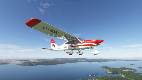 C-FWSH livery for the AeroSachs TECNAM P2010