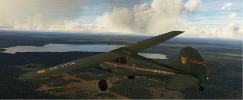 C170B backcountry green and orange Tucavaca CP-1118