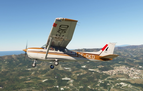 C172 G1000  SE-GKD