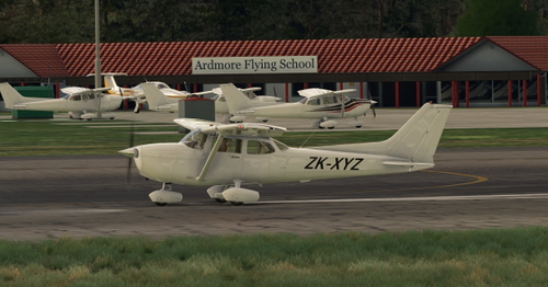 C172 G1000 ZK-XYZ livery