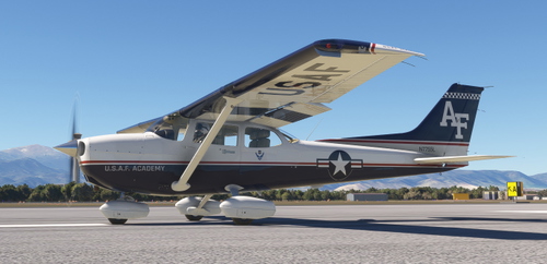 C172 (T41  Mescalero) USAF Academy Livery, for Asobo and WB-Sim (Classic) and Asobo G1000