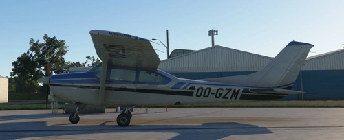 C182RG - OO-GZM - BFS - Belgian Flight School