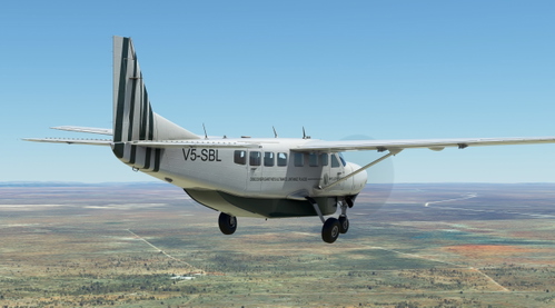 C208 Caravan Wilderness Air livery Asobo/Black Square